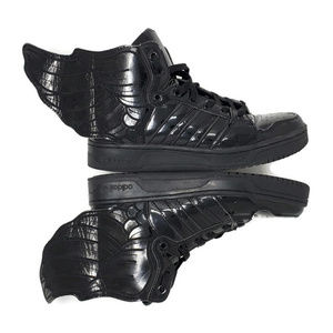 Adidas Jeremy Scott Wings Black Q23668 Size 6.5